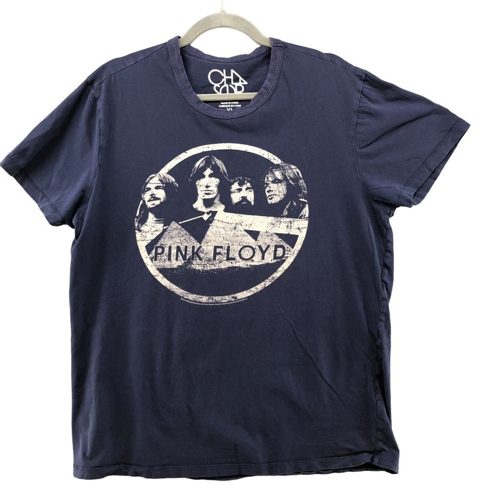 Chasor‎ Pink Floyd T Shirt Size XL Blue Short Sleeve Unisex Mens Womens Crewneck